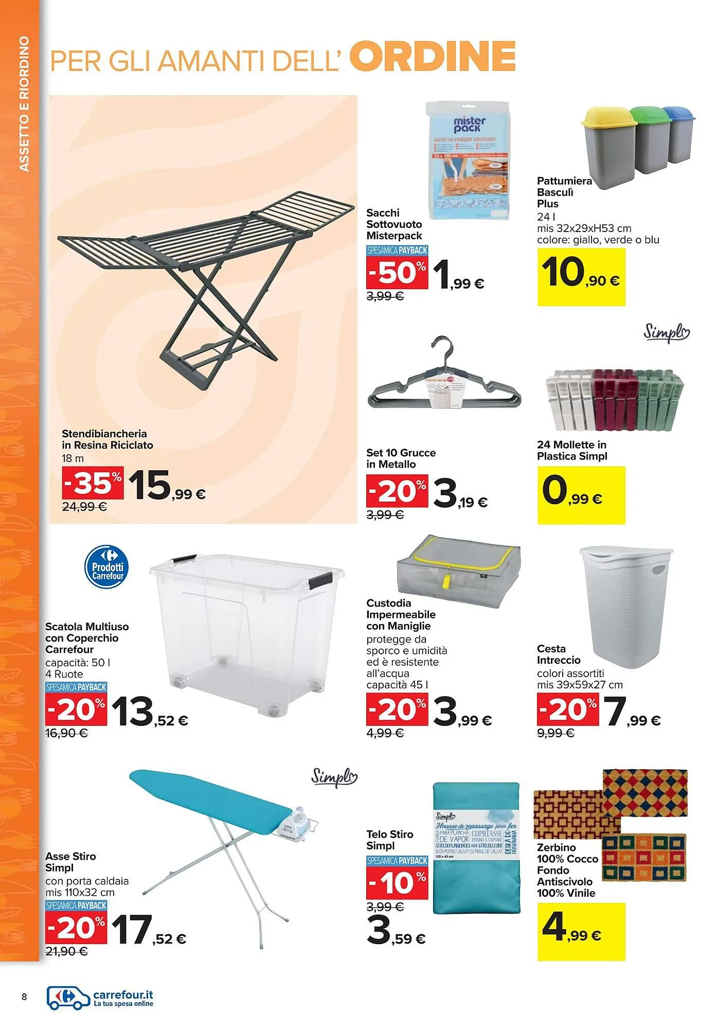 Volantino Carrefour Iper da 27 maggio a 31 agosto di 2025 - Pagina del volantino 8