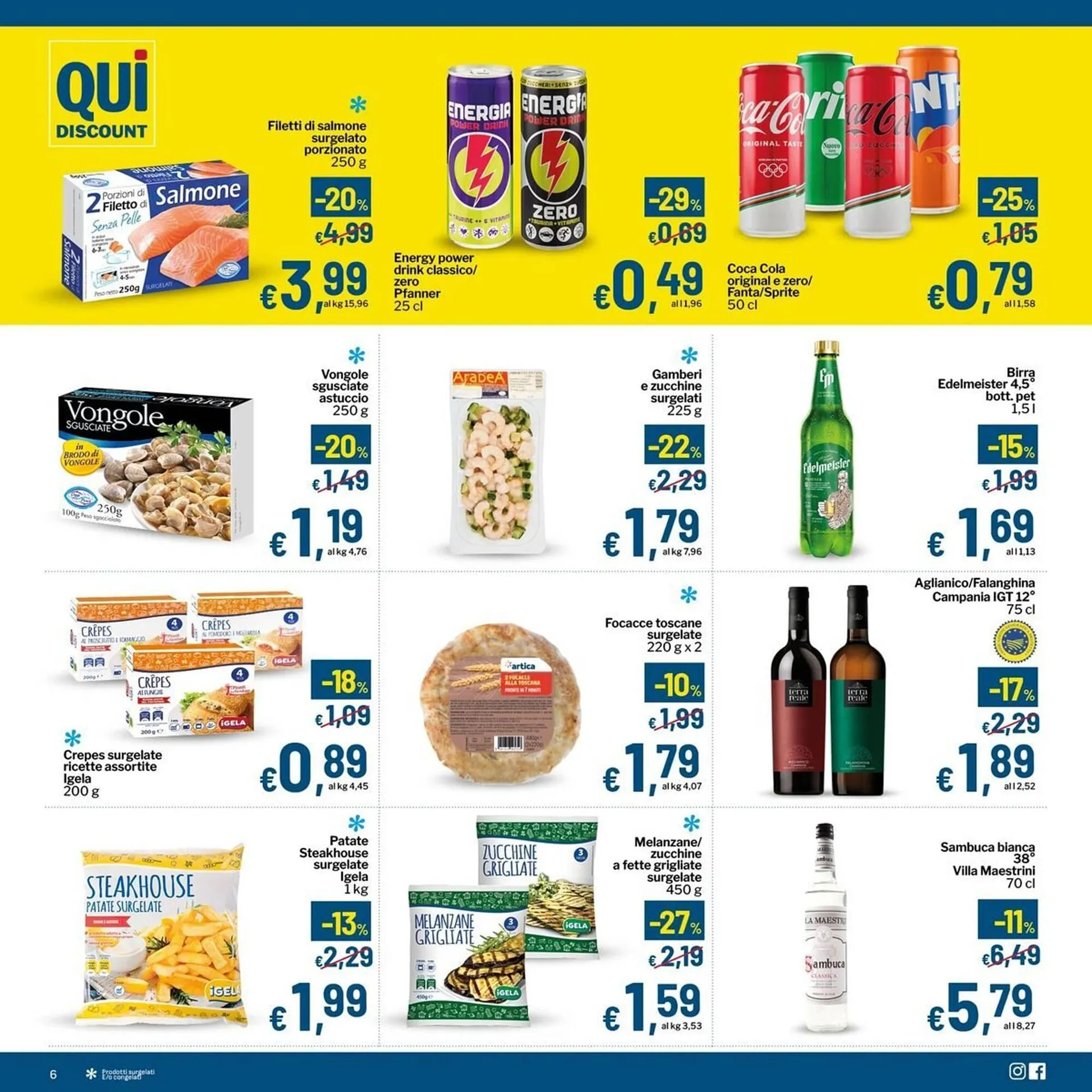 Volantino Qui Discount da 21 ottobre a 2 novembre di 2025 - Pagina del volantino 7