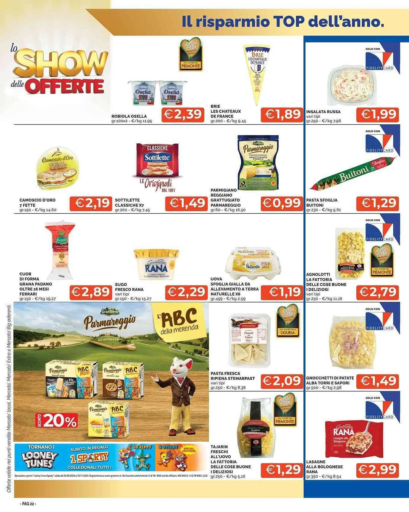 Volantino Mercatò Big da 5 settembre a 18 settembre di 2024 - Pagina del volantino 22