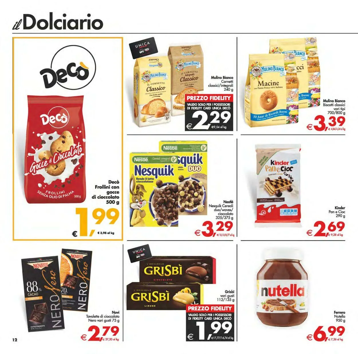 Deco Volantino attuale da 3 ottobre a 13 ottobre di 2025 - Pagina del volantino 12