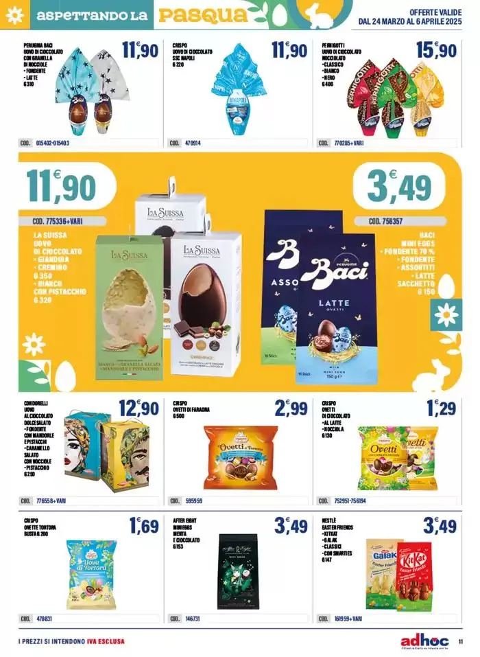 Aspettando pasqua da 24 marzo a 6 aprile di 2025 - Pagina del volantino 11