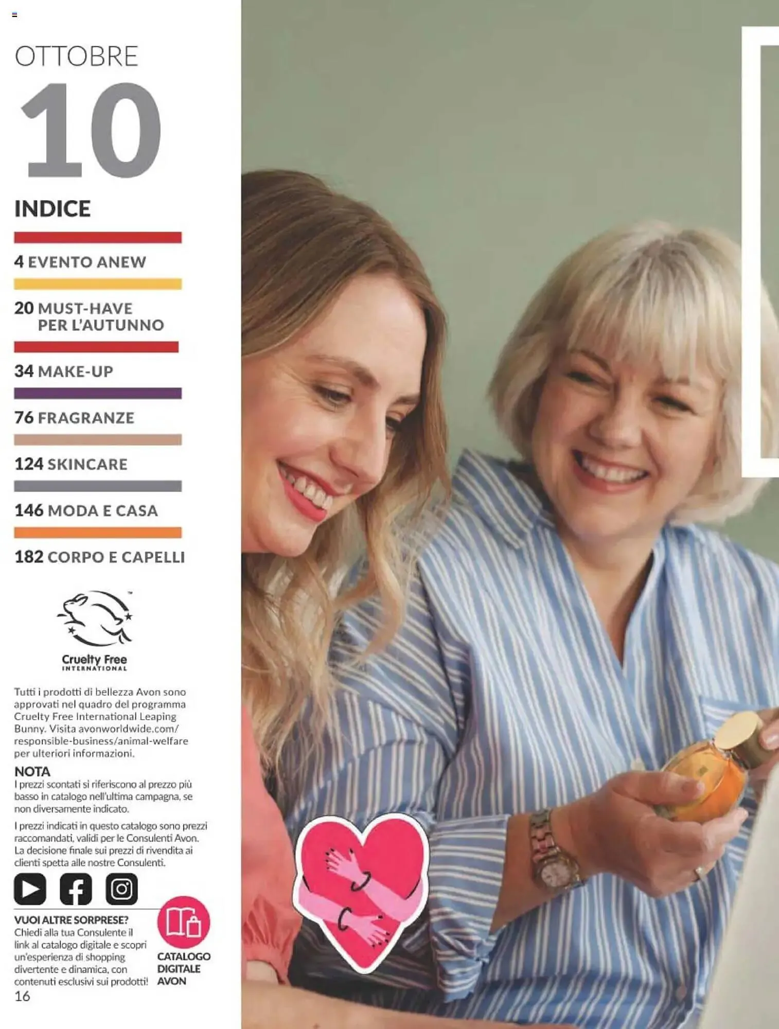 Catalogo Avon da 1 ottobre a 31 ottobre di 2025 - Pagina del volantino 16