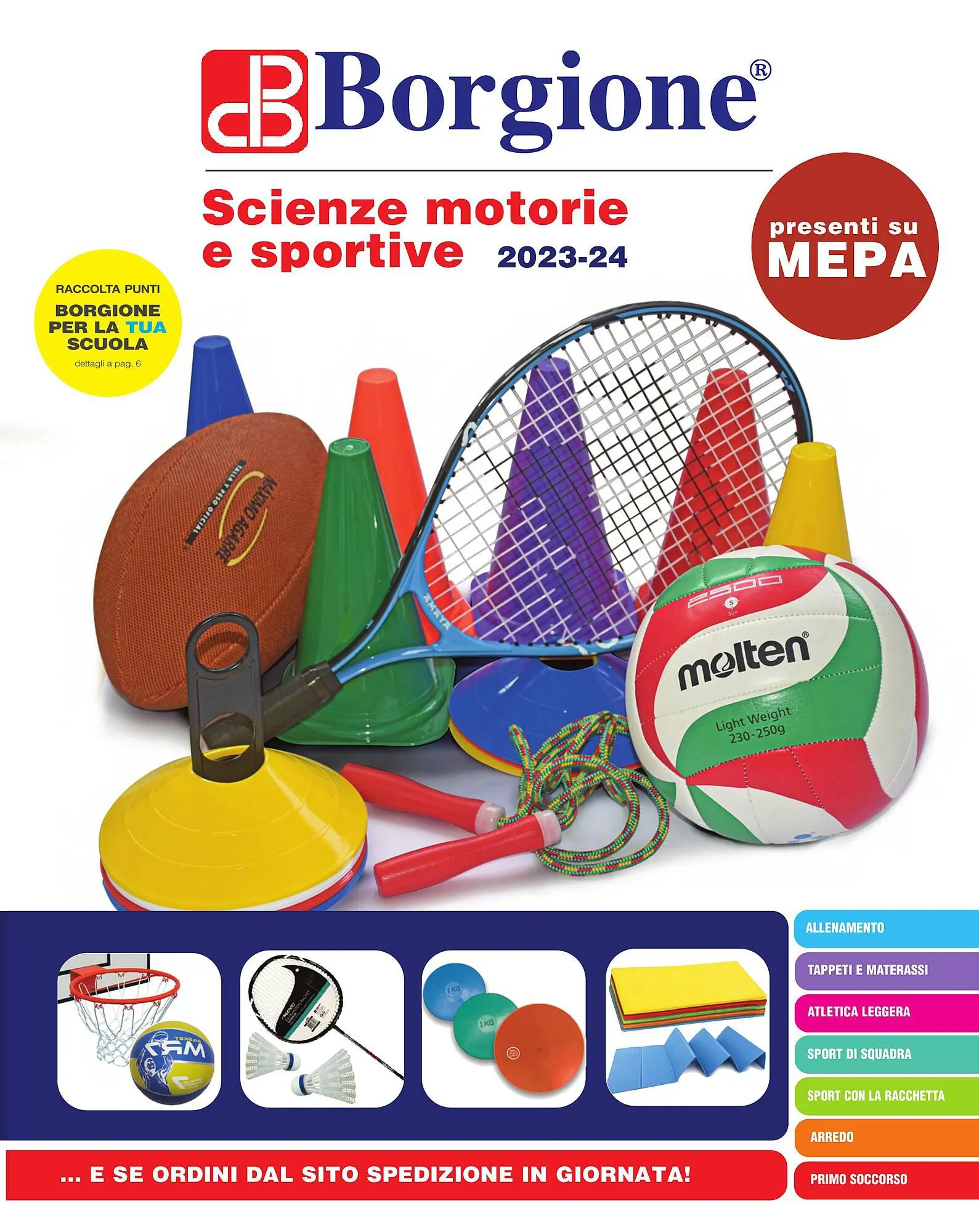 Volantino Borgione Sport da 18 gennaio a 28 dicembre di 2024 - Pagina del volantino 1