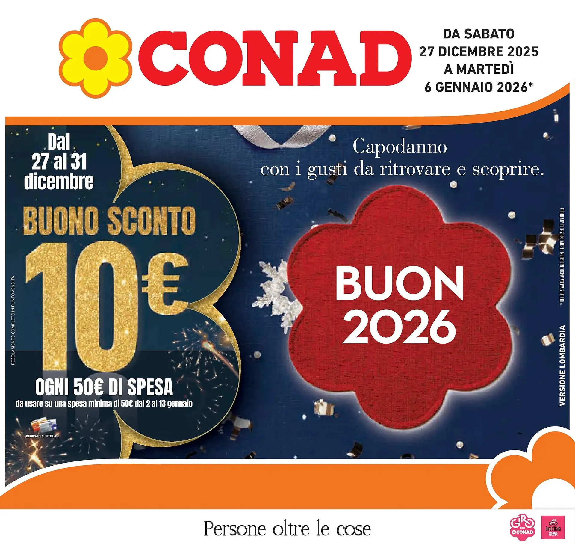 Volantino Conad da 27 dicembre a 6 gennaio di 2026 - Pagina del volantino 1