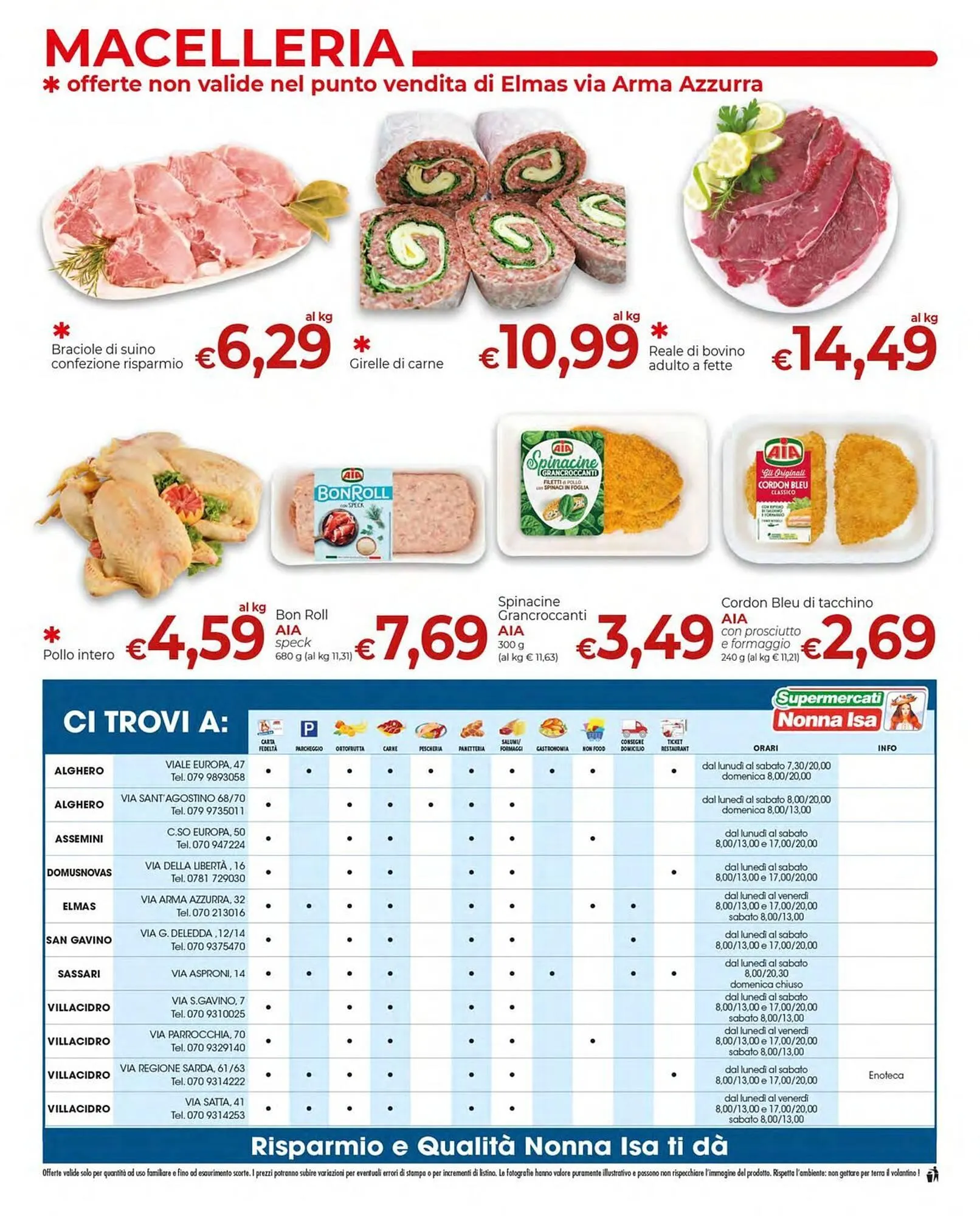 Volantino Supermercati Nonna Isa da 17 giugno a 29 giugno di 2025 - Pagina del volantino 13