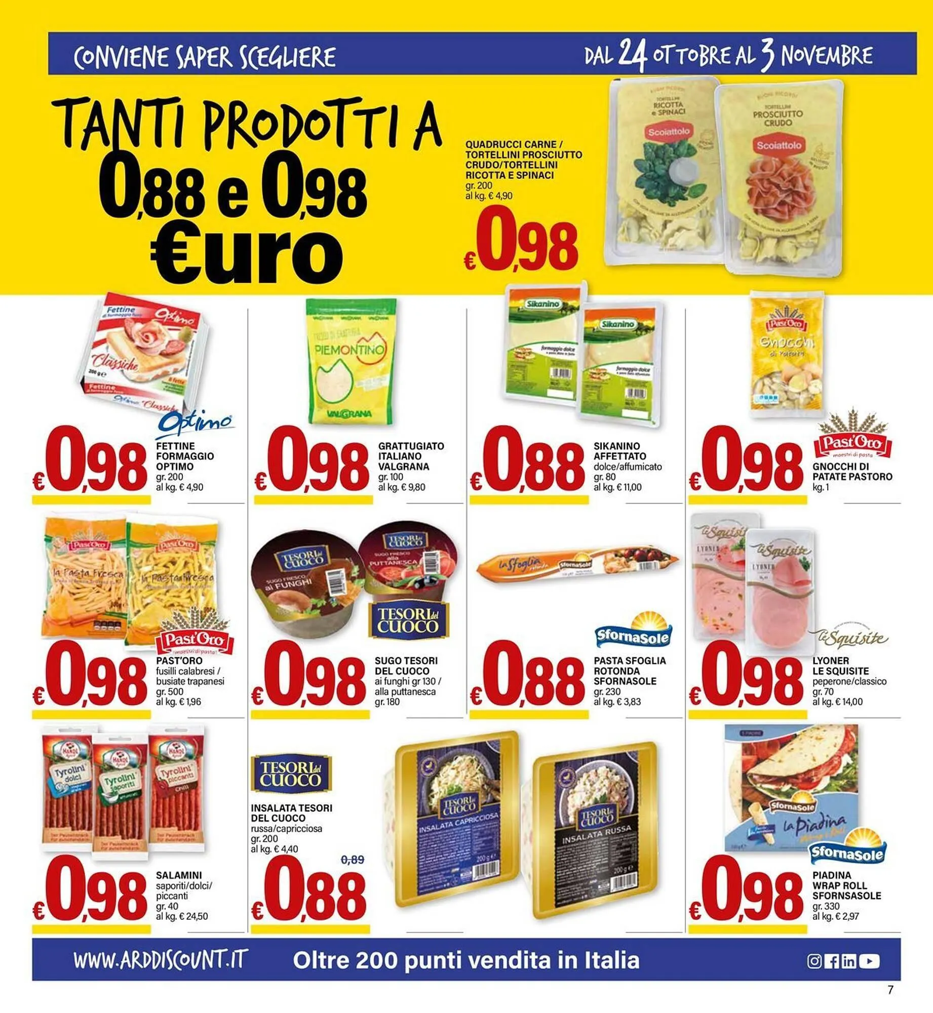 Volantino Ard Discount da 24 ottobre a 3 novembre di 2024 - Pagina del volantino 7