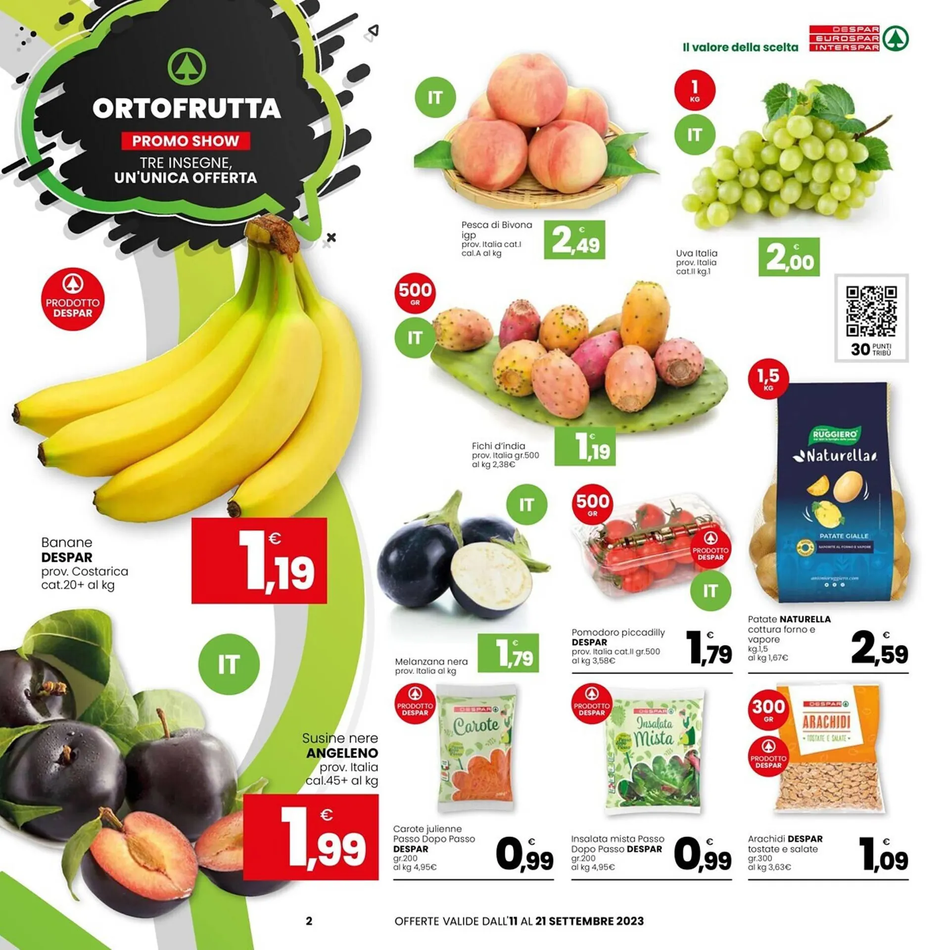 Volantino Eurospar da 11 settembre a 21 settembre di 2023 - Pagina del volantino 2