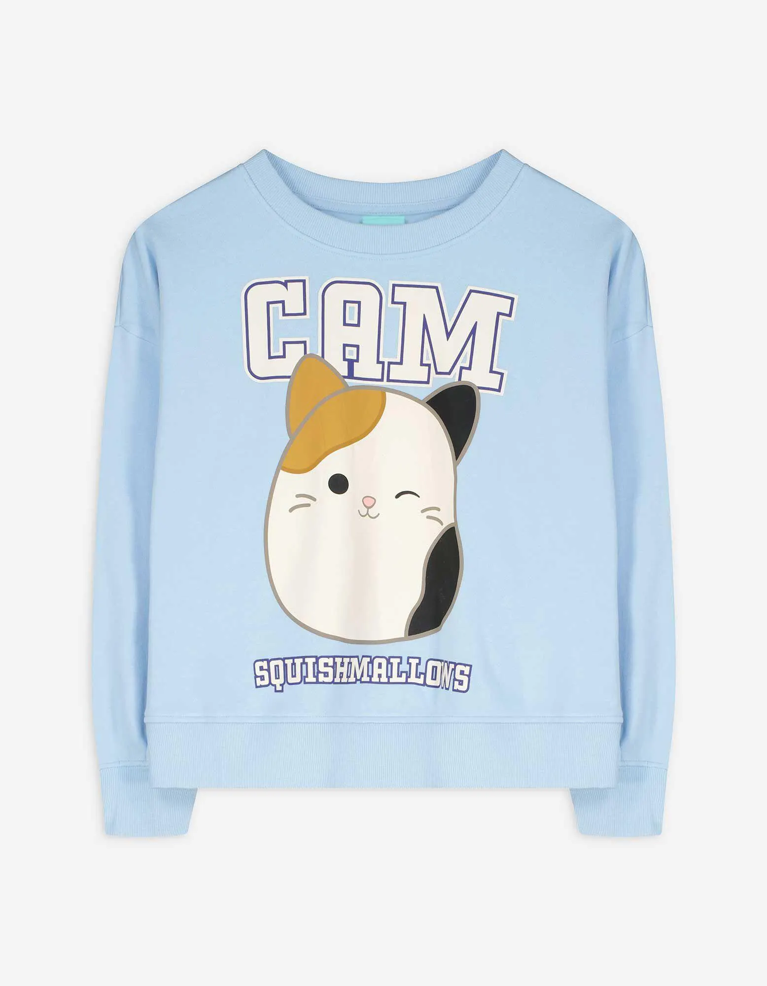 Felpa - Squishmallows - celeste