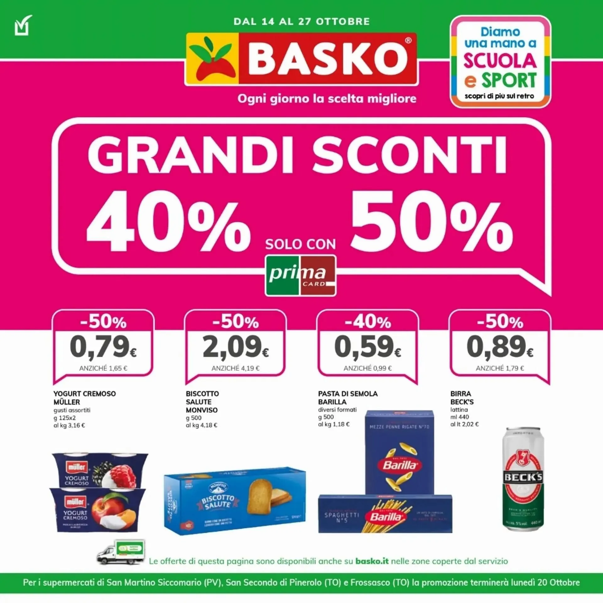 Volantino Basko da 14 ottobre a 27 ottobre di 2025 - Pagina del volantino 1