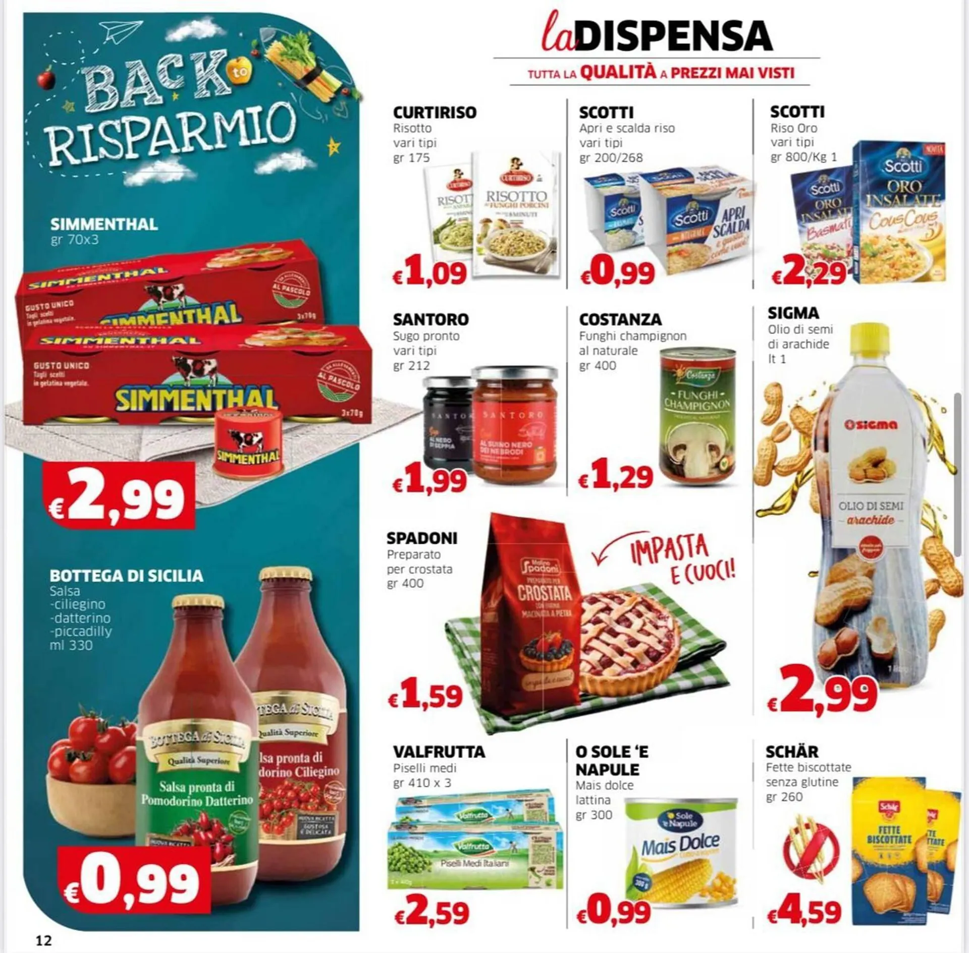 Volantino Mercati Alimentari da 28 agosto a 10 settembre di 2025 - Pagina del volantino 12