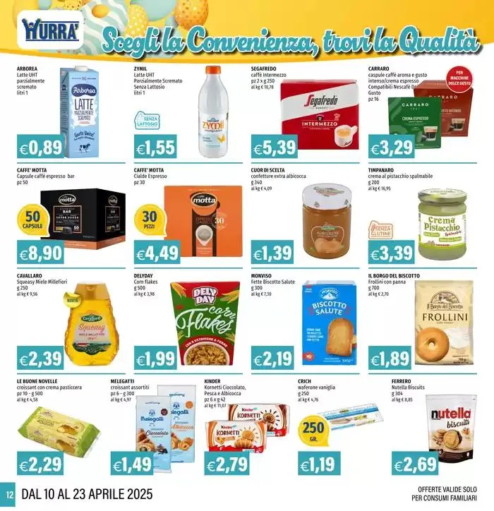 Dolce pasqua da 10 aprile a 23 aprile di 2025 - Pagina del volantino 12
