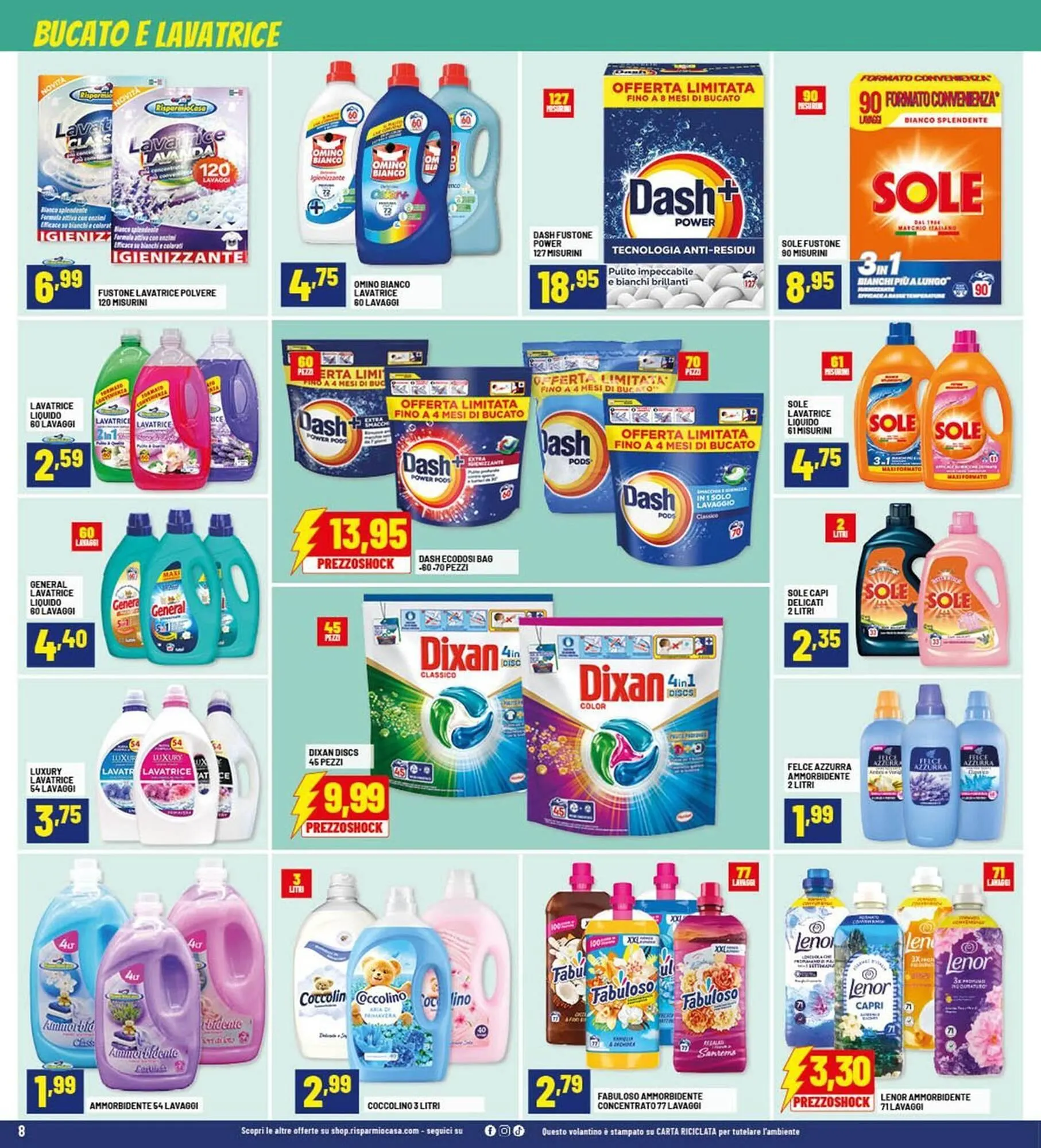 Volantino Risparmio Casa da 20 settembre a 12 ottobre di 2025 - Pagina del volantino 8