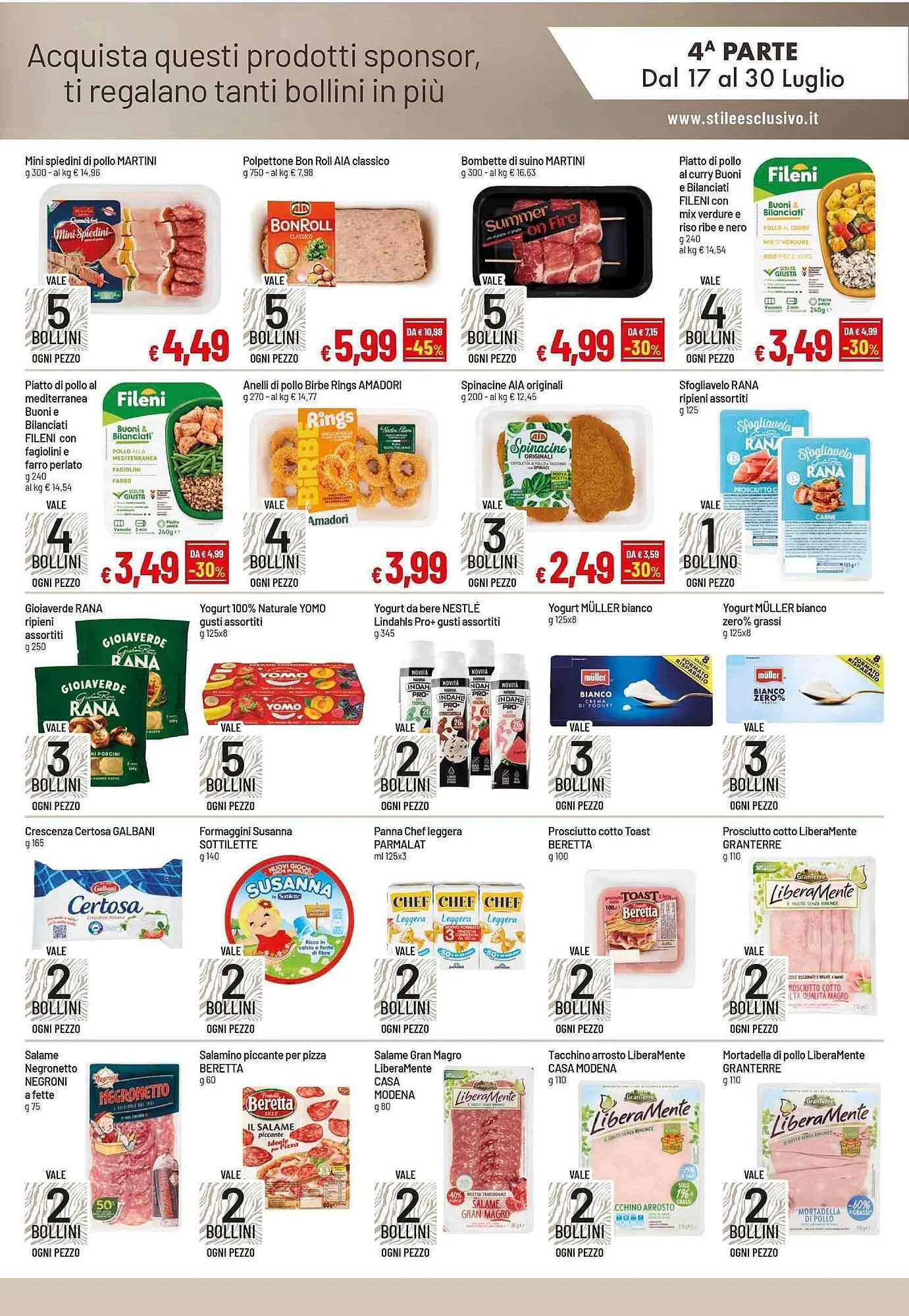 Volantino Famila Superstore da 18 luglio a 30 luglio di 2025 - Pagina del volantino 14