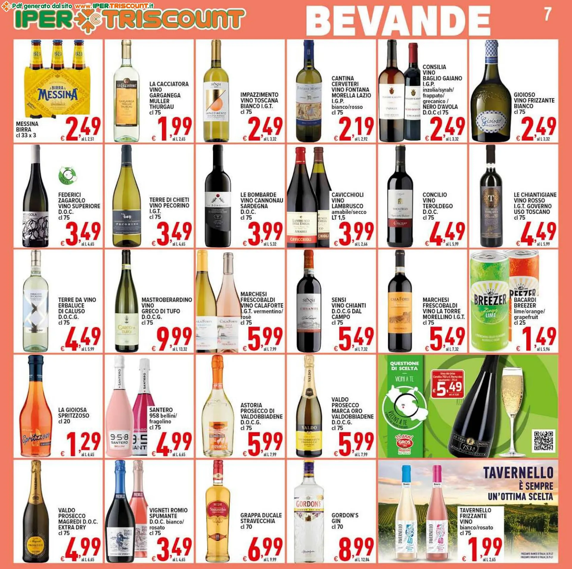 Volantino Iper Triscount da 23 agosto a 31 agosto di 2023 - Pagina del volantino 7