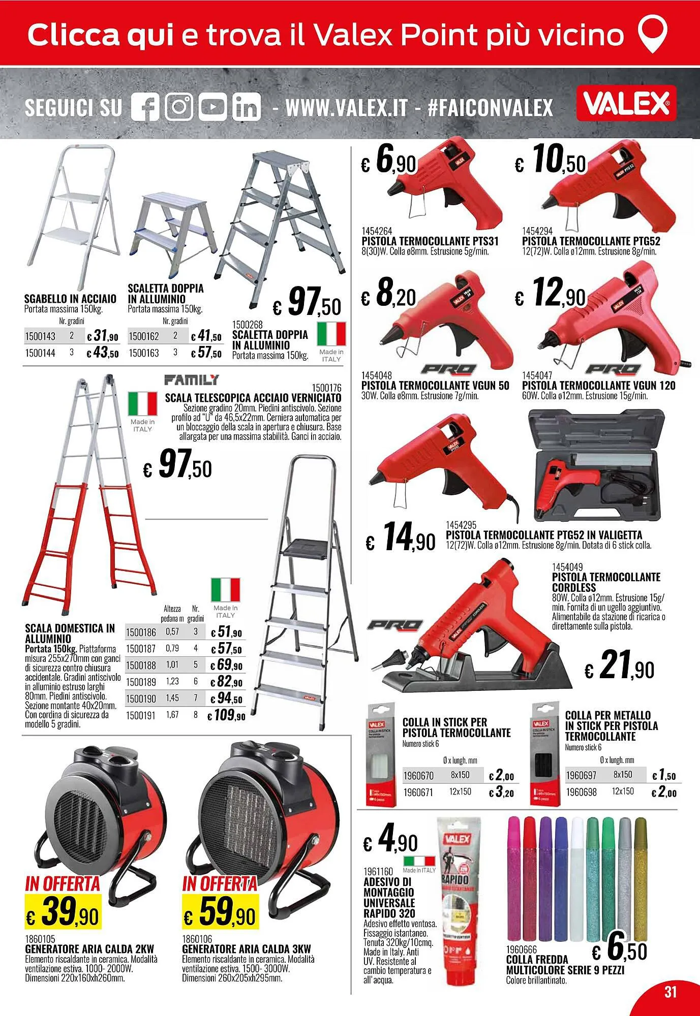 Volantino Valex da 2 gennaio a 2 marzo di 2024 - Pagina del volantino 31