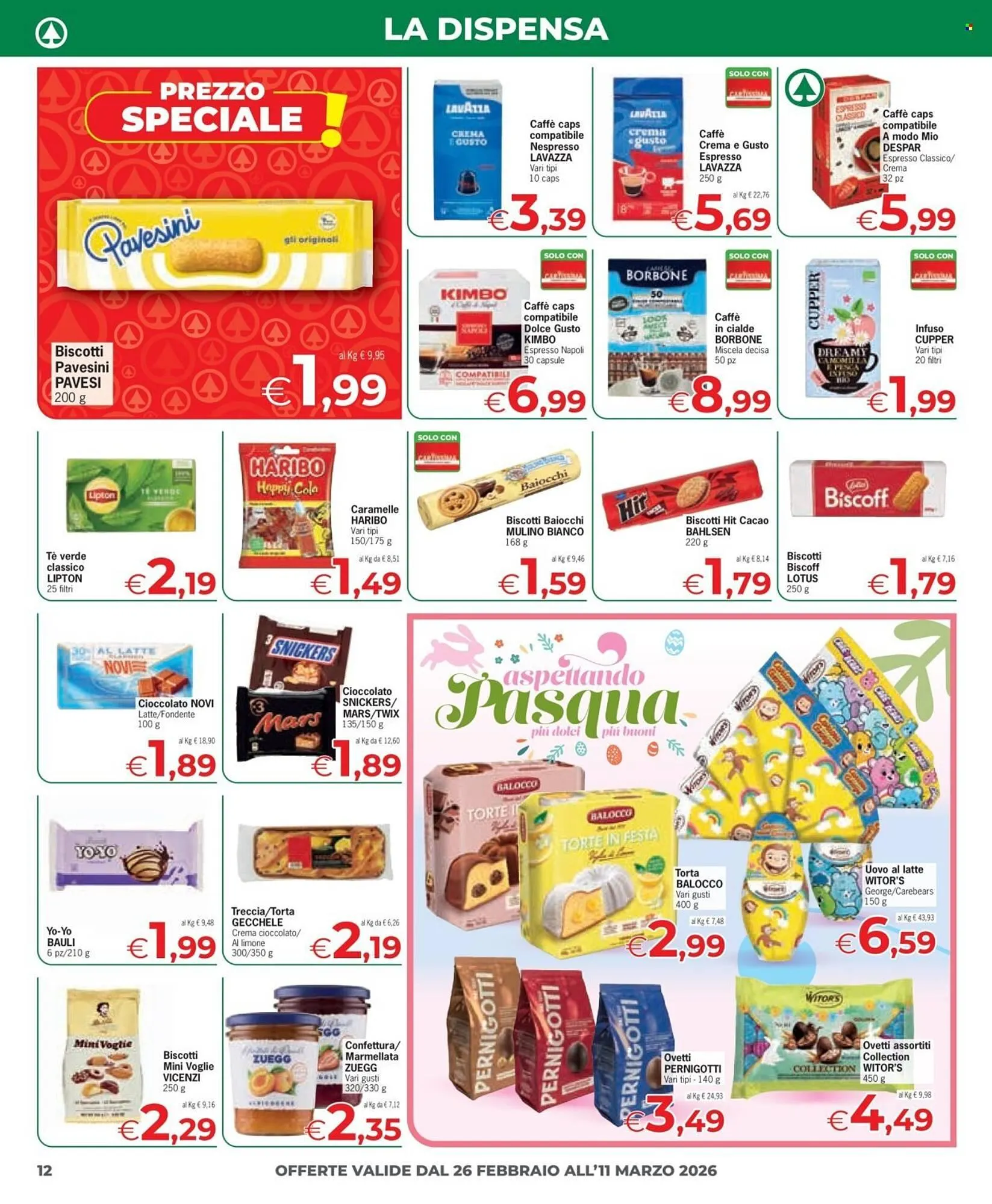 Volantino Eurospar da 26 febbraio a 11 marzo di 2026 - Pagina del volantino 12