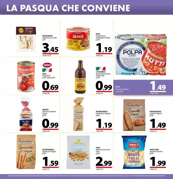 LA PASQUA CHE CONVIENE da 11 aprile a 23 aprile di 2025 - Pagina del volantino 10