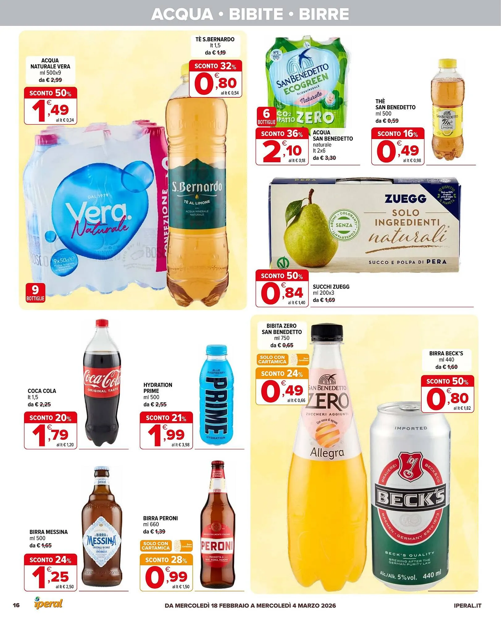 Volantino Iperal da 18 febbraio a 4 marzo di 2026 - Pagina del volantino 16