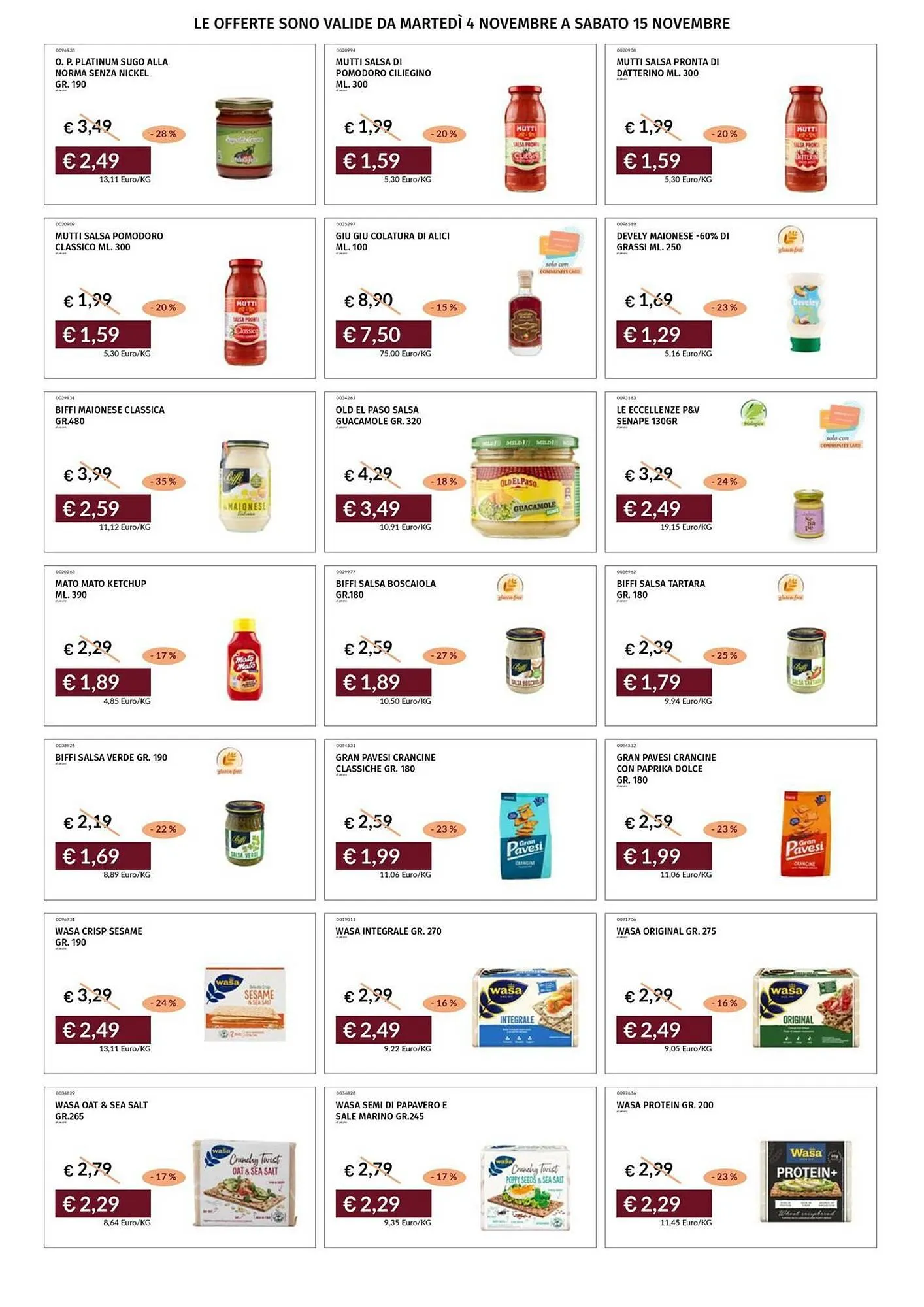 Volantino Prezzemolo e Vitale da 4 novembre a 15 novembre di 2025 - Pagina del volantino 24