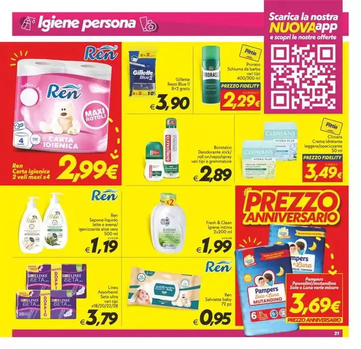 Anniversario da 21 marzo a 31 marzo di 2025 - Pagina del volantino 21