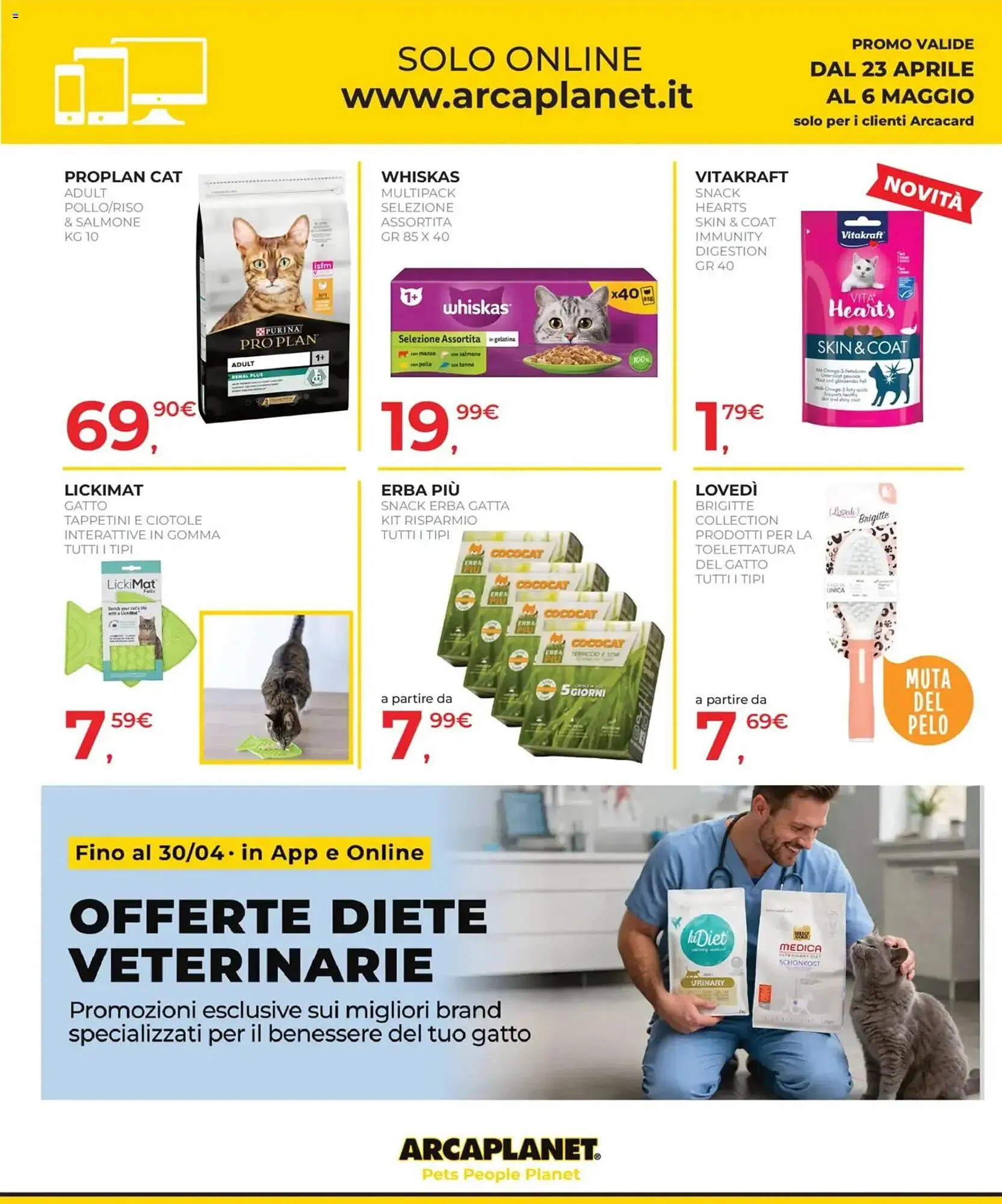 Volantino Arcaplanet da 23 aprile a 6 maggio di 2026 - Pagina del volantino 44