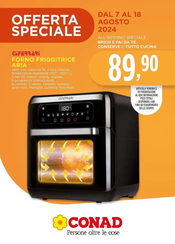 Offerta speciale da 7 agosto a 18 agosto di 2024 - Pagina del volantino 1