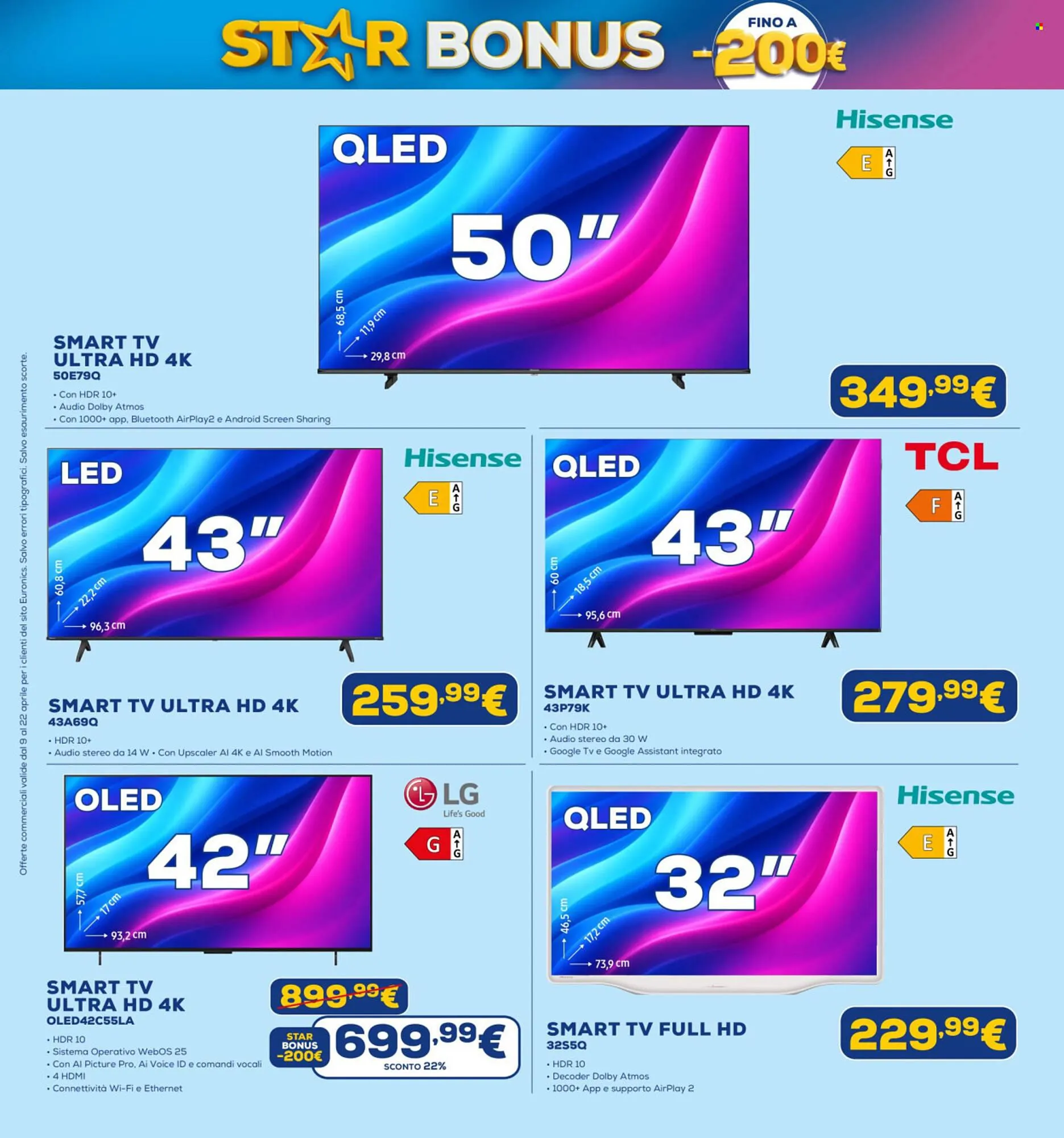 Volantino Euronics da 9 aprile a 22 aprile di 2026 - Pagina del volantino 13