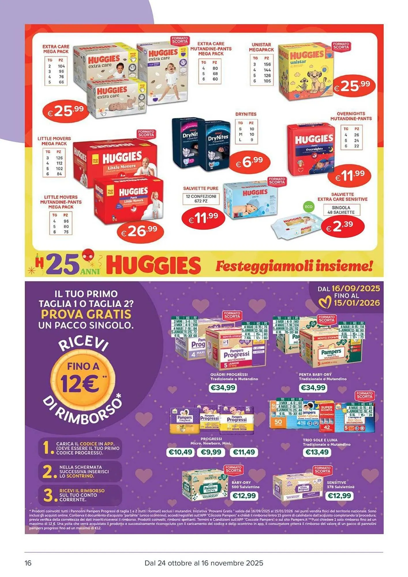 Volantino Io Bimbo da 24 ottobre a 16 novembre di 2025 - Pagina del volantino 16