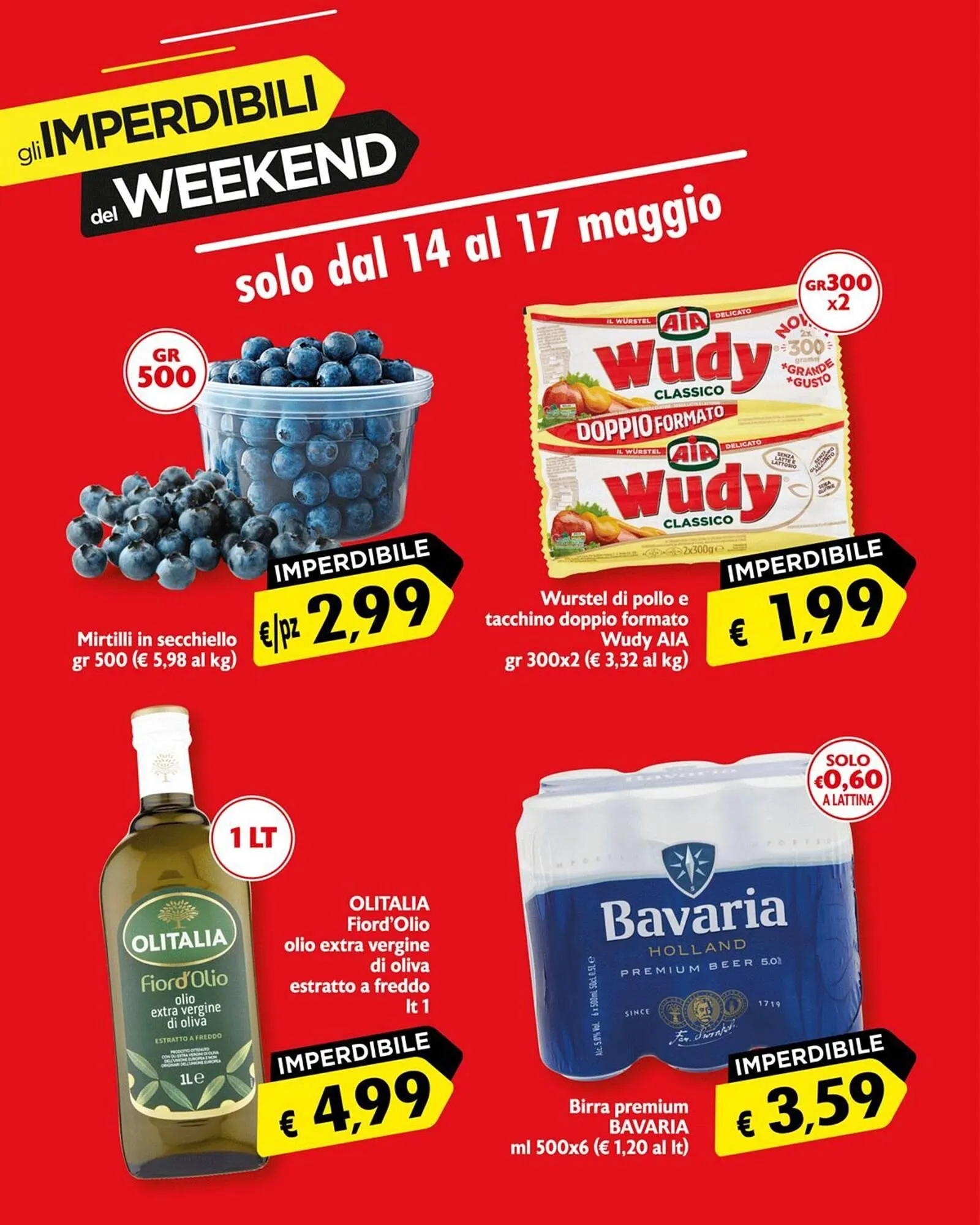 Volantino Maxi Supermercati da 14 maggio a 17 maggio di 2026 - Pagina del volantino 1