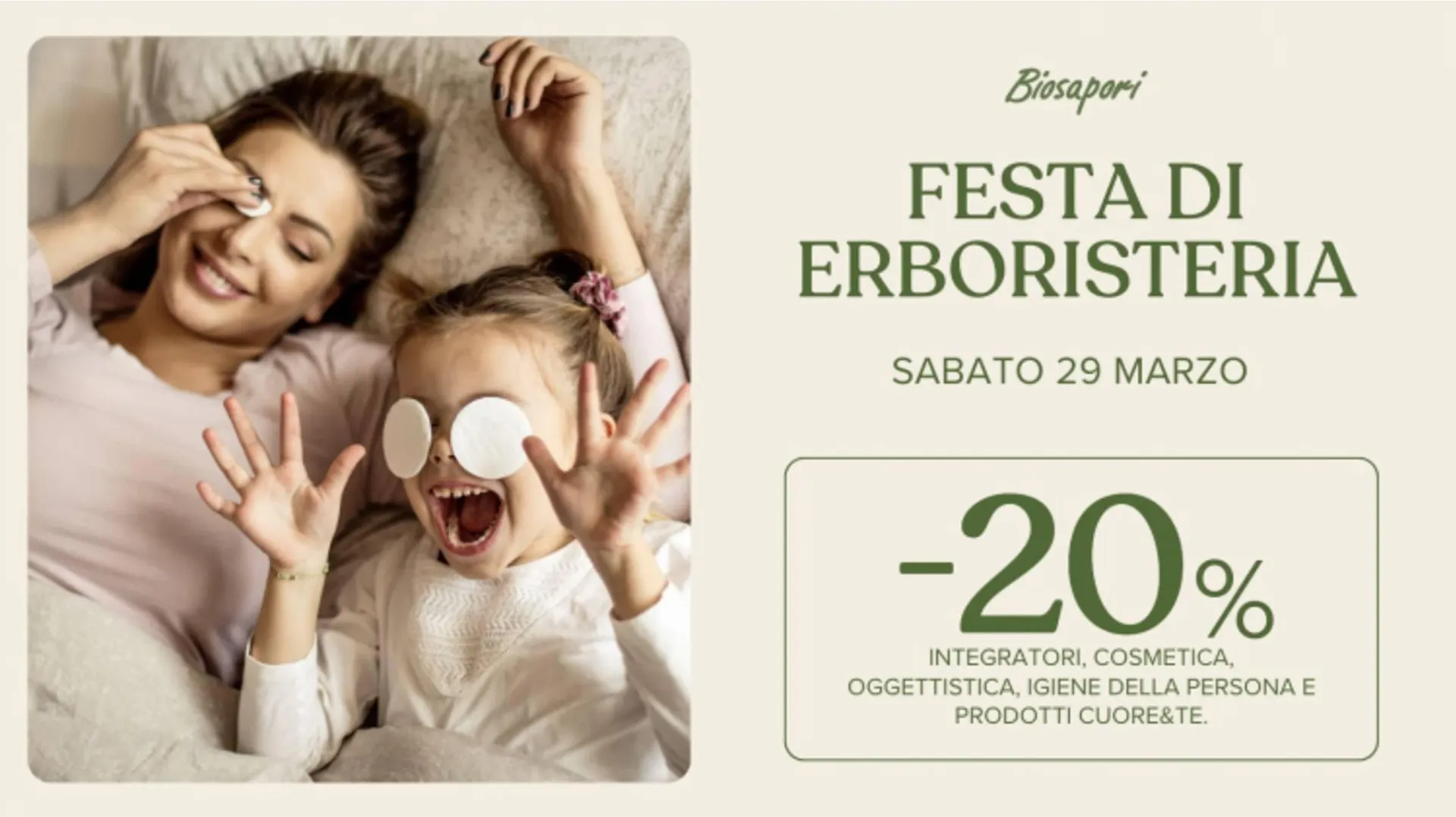 Volantino Biosapori - 1