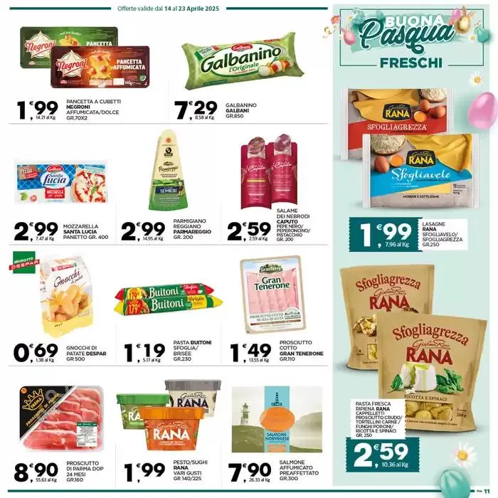 Buona Pasqua da 14 aprile a 23 aprile di 2025 - Pagina del volantino 11