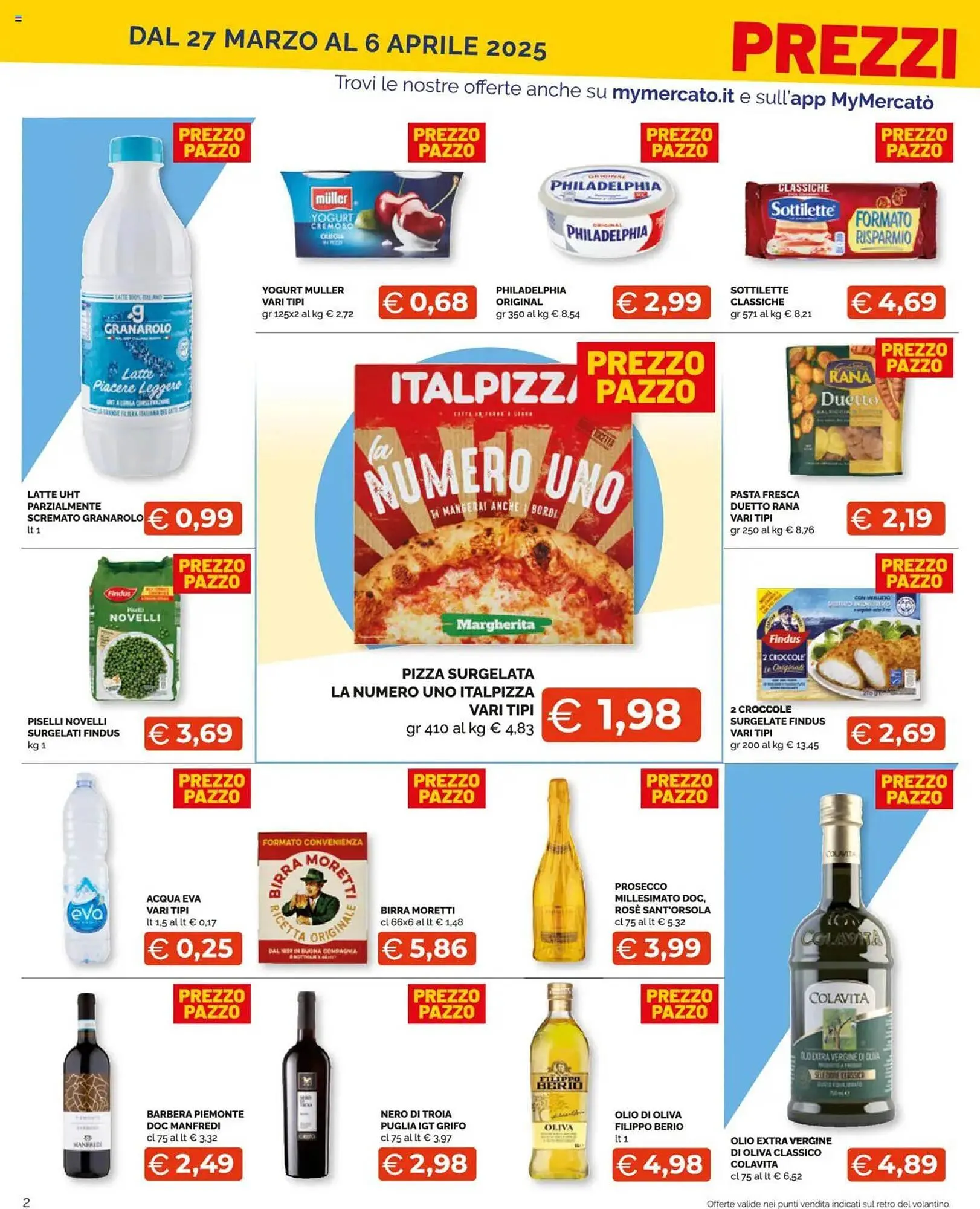 Volantino Mercatò Extra da 27 marzo a 6 aprile di 2025 - Pagina del volantino 2