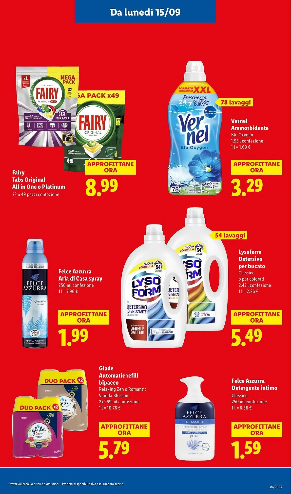 Volantino Lidl da 15 settembre a 21 settembre di 2025 - Pagina del volantino 23