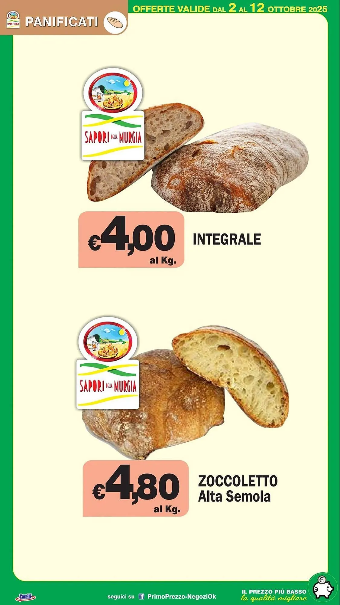 Volantino Primo Prezzo da 2 ottobre a 12 ottobre di 2025 - Pagina del volantino 36