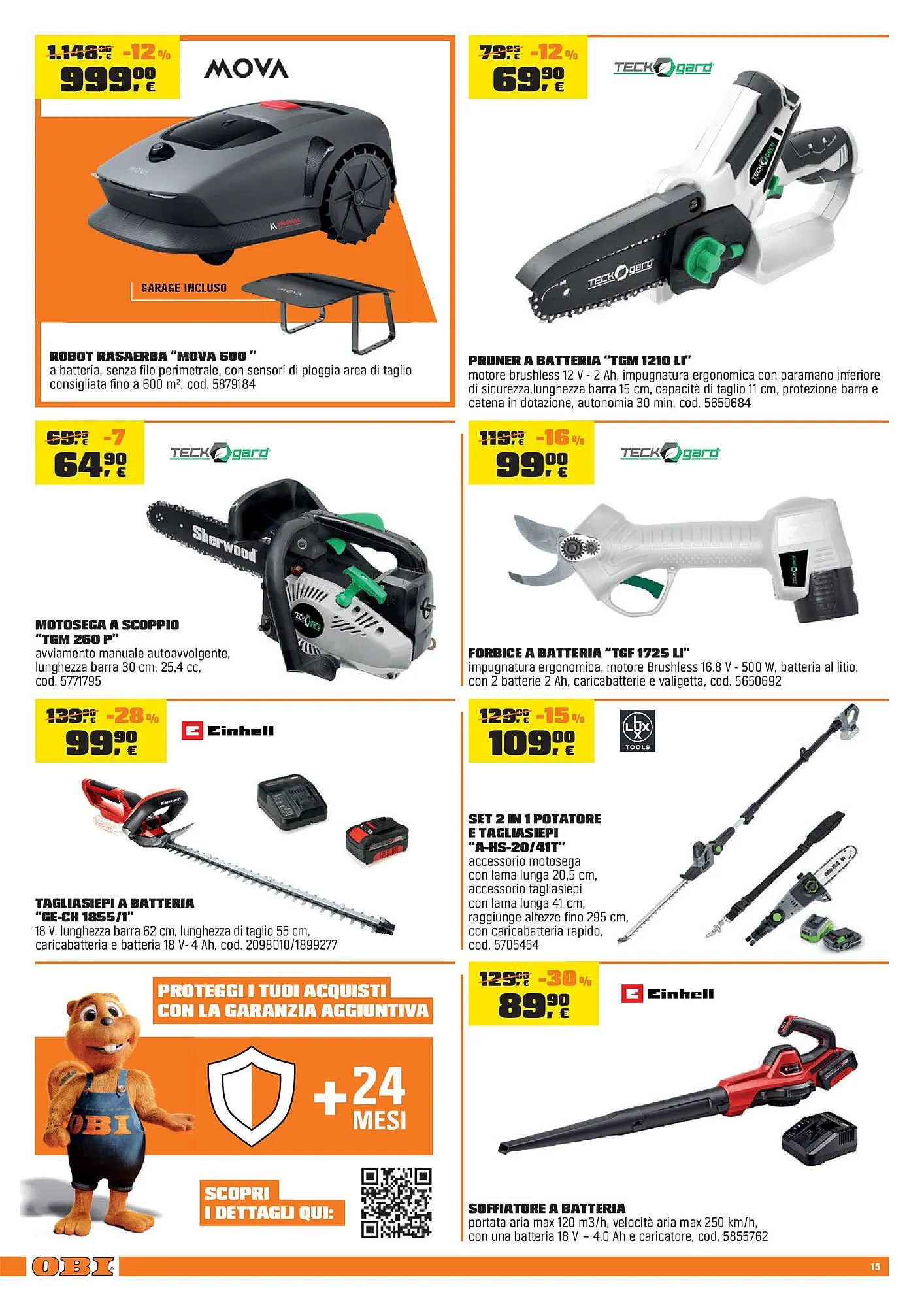 Volantino OBI da 1 ottobre a 26 ottobre di 2025 - Pagina del volantino 15
