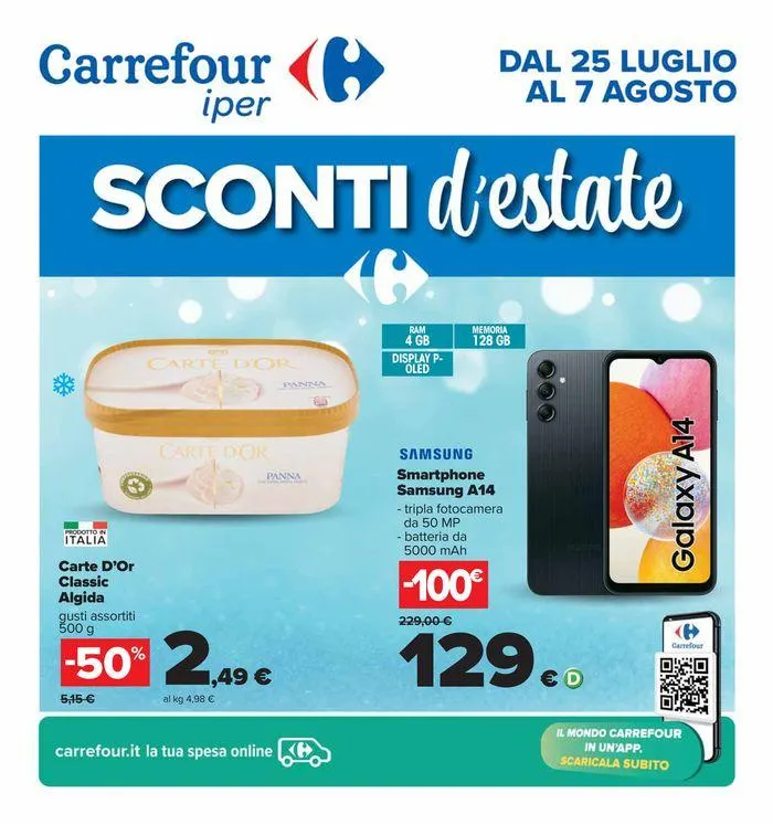 Sconti d'estate da 25 luglio a 7 agosto di 2024 - Pagina del volantino 1