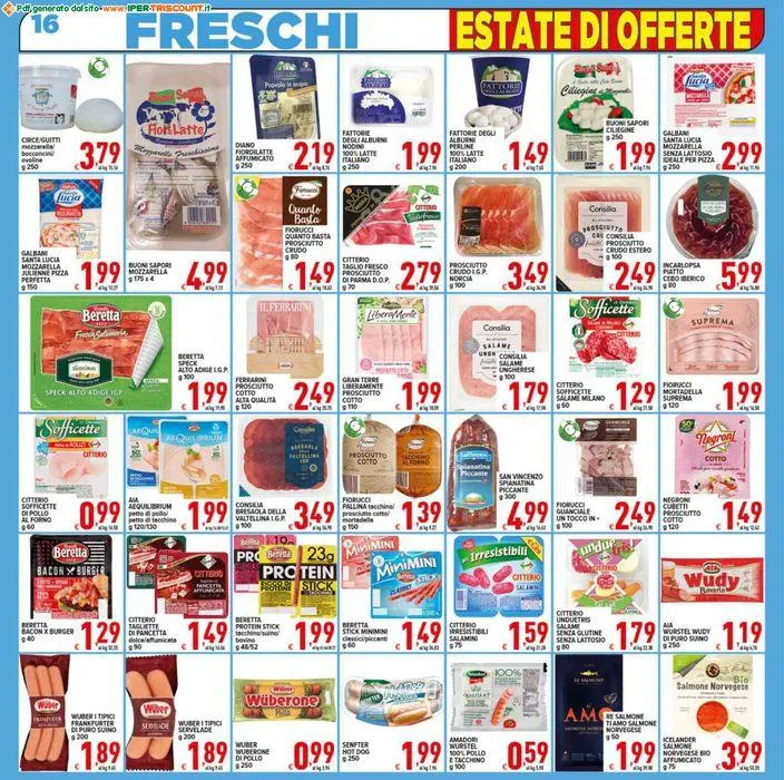 Estate di offerte da 21 agosto a 29 agosto di 2024 - Pagina del volantino 16