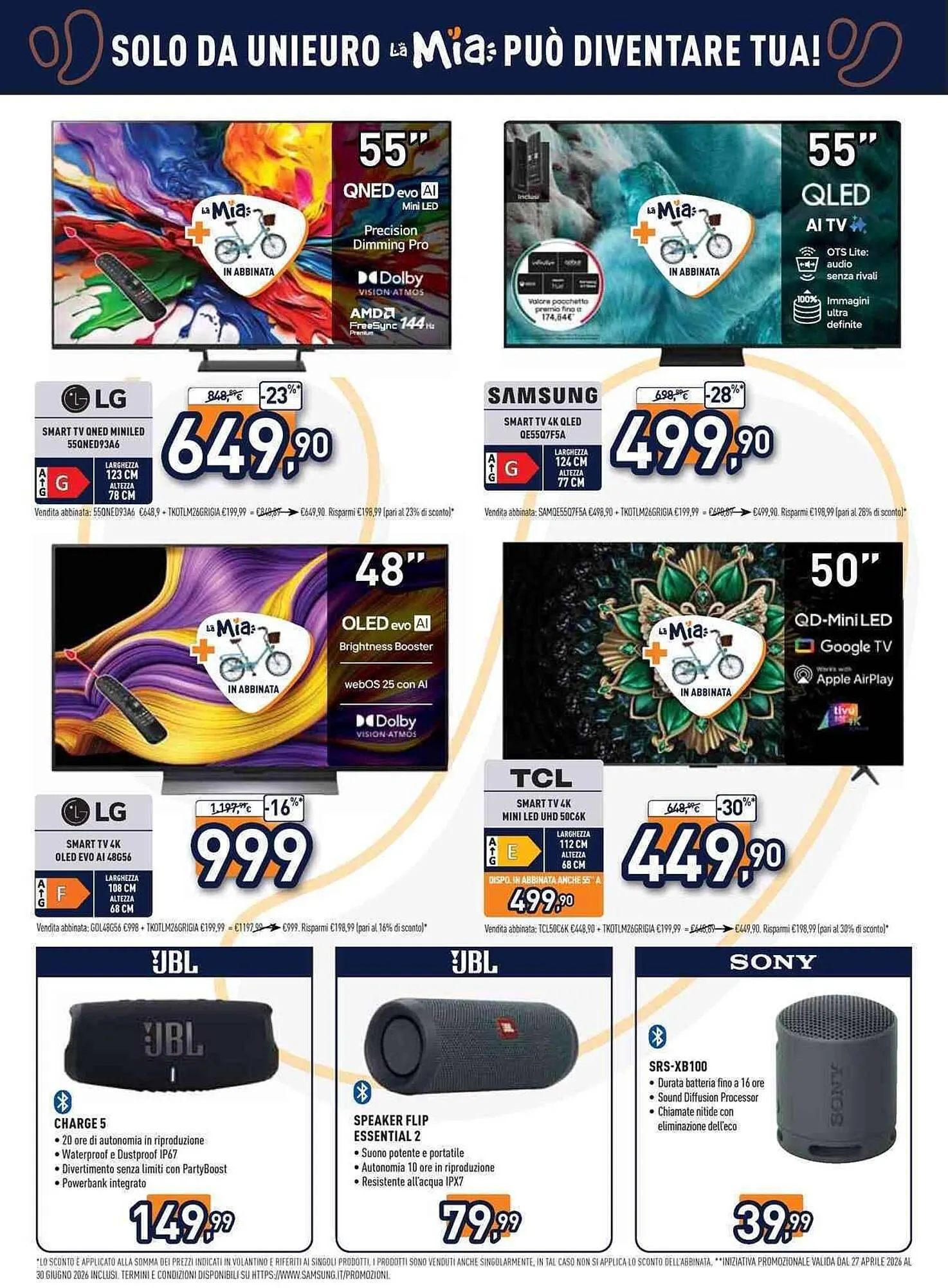 Volantino Unieuro da 29 maggio a 10 giugno di 2026 - Pagina del volantino 4