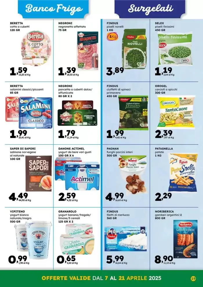 Buona Pasqua da 7 aprile a 21 aprile di 2025 - Pagina del volantino 23