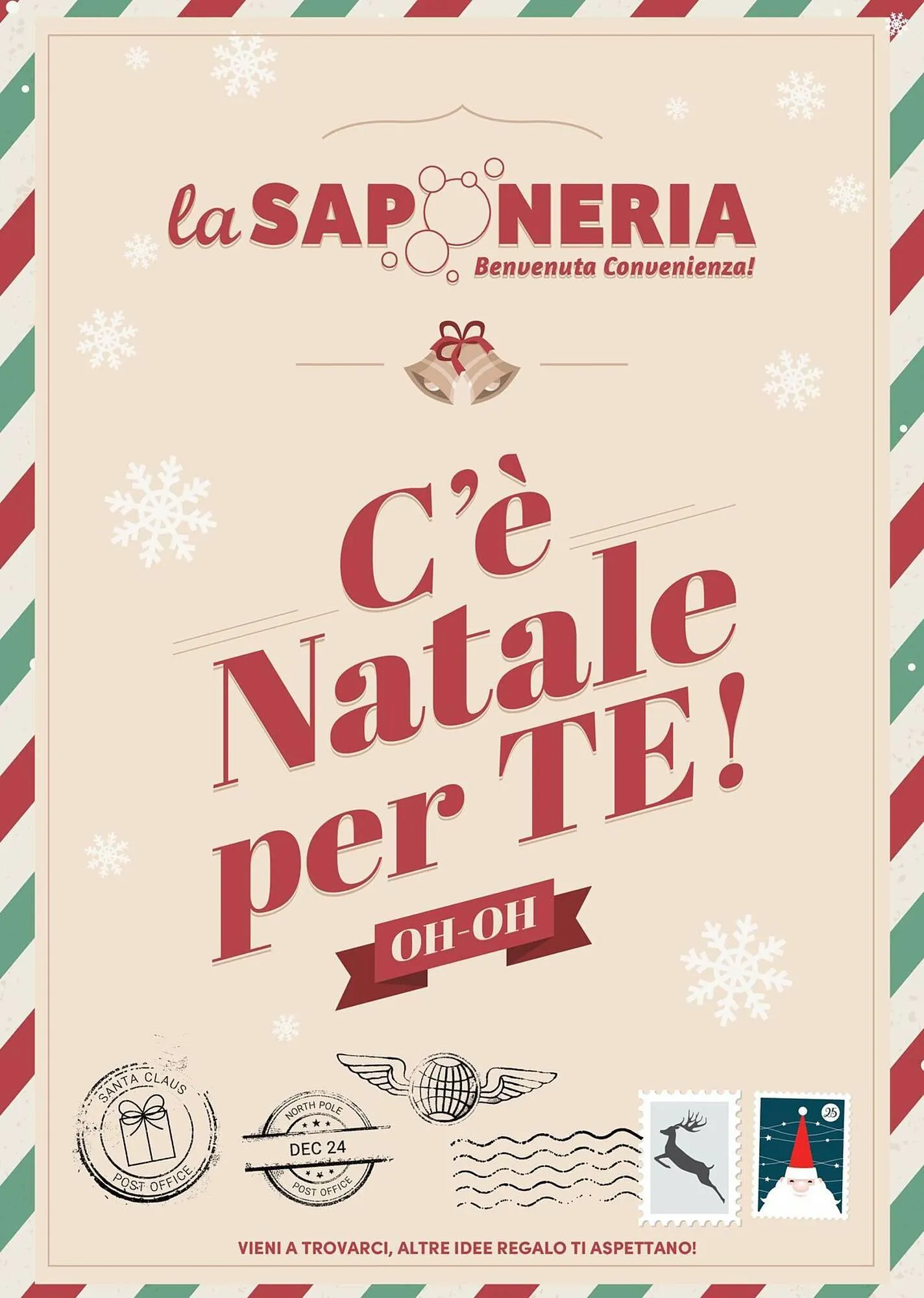 Volantino La Saponeria da 18 dicembre a 7 gennaio di 2024 - Pagina del volantino 1