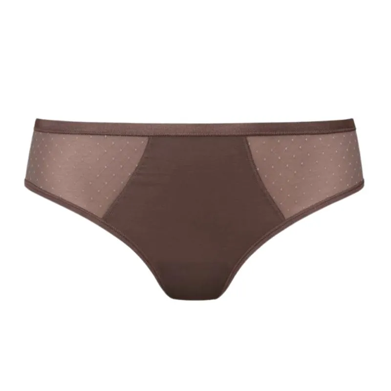 ANI1332.776 - Slip Eve in tulle - Truffle