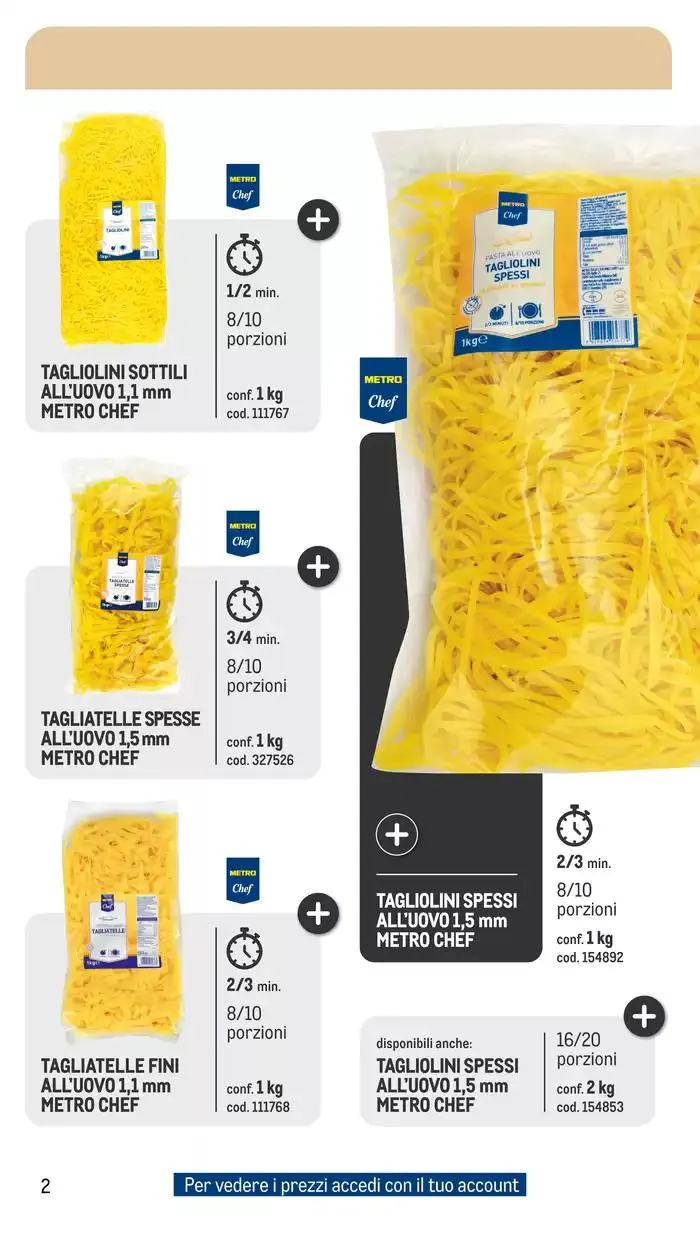 Catalogo pasta fresca da 2 ottobre a 30 settembre di 2025 - Pagina del volantino 2