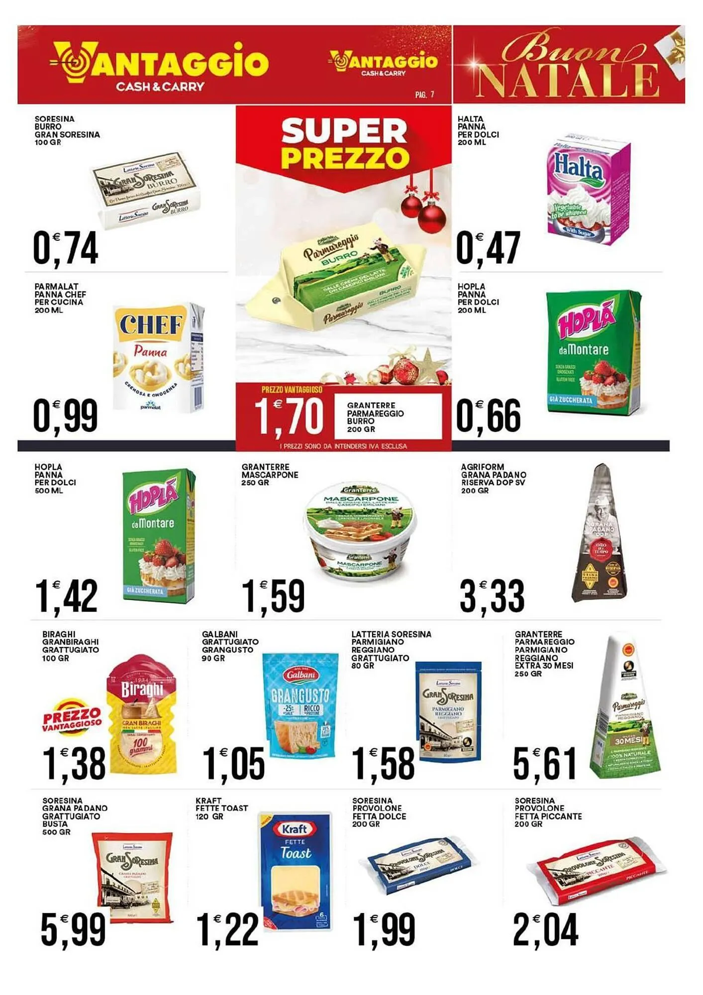 Volantino Vantaggio Cash&Carry da 15 dicembre a 27 dicembre di 2025 - Pagina del volantino 7