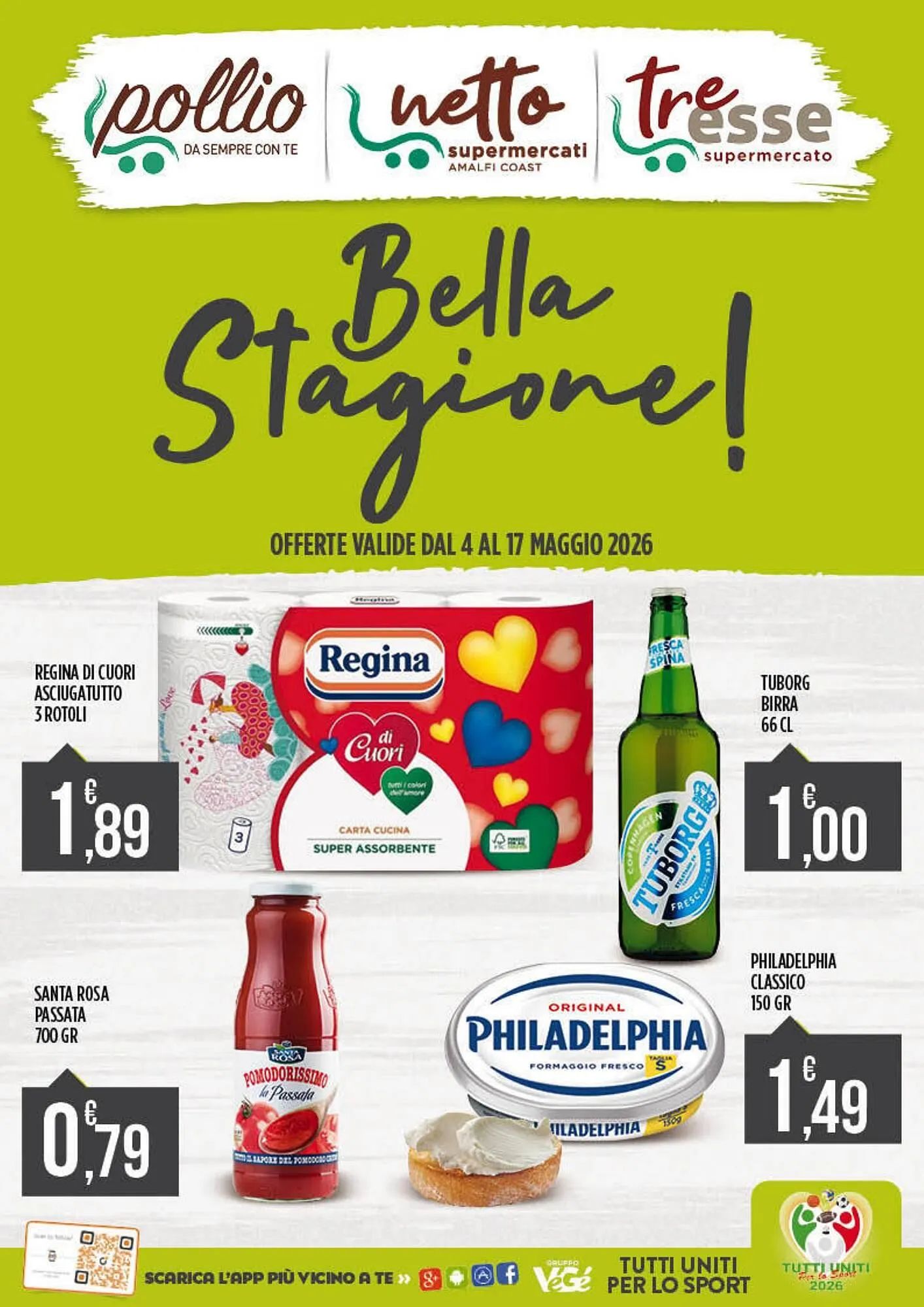 Volantino Supermercato Pollio da 4 maggio a 17 maggio di 2026 - Pagina del volantino 1