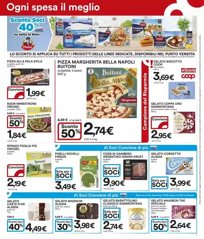 Sconti fino al 50 % da 22 maggio a 4 giugno di 2025 - Pagina del volantino 7