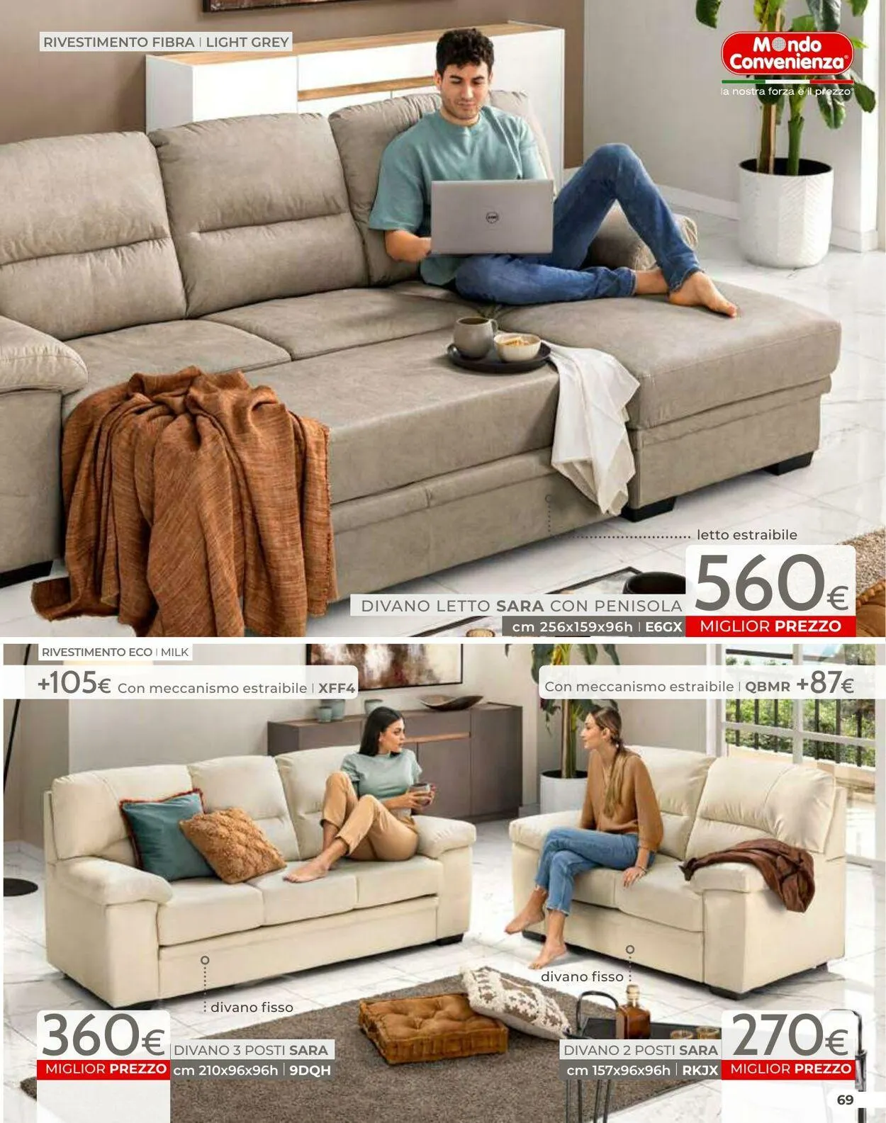 Mondo Convenienza da 1 luglio a 31 luglio di 2025 - Pagina del volantino 71