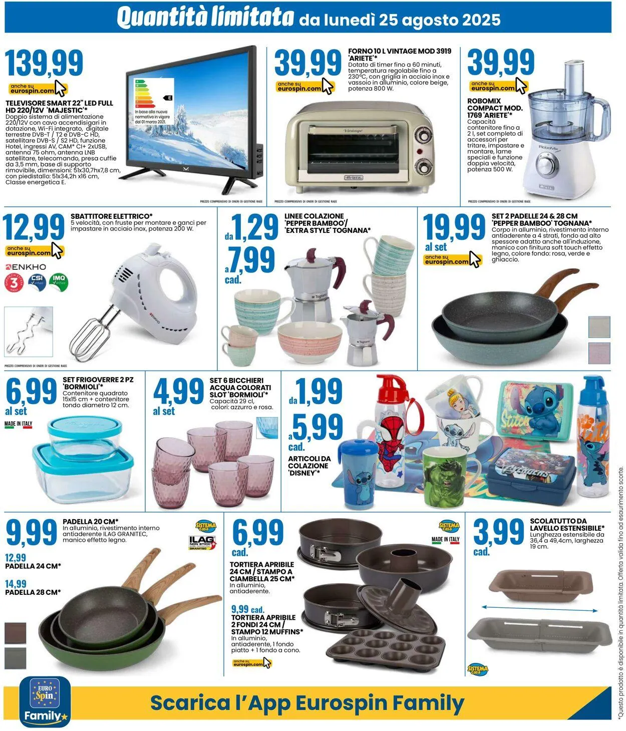 EURO Spin Volantino attuale da 25 agosto a 7 settembre di 2025 - Pagina del volantino 14