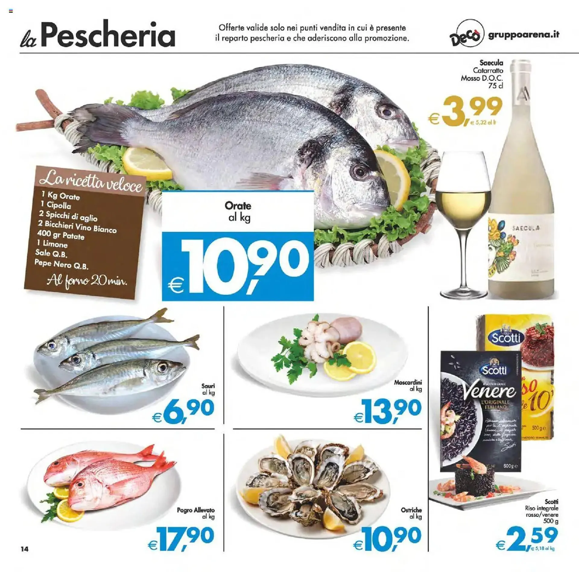 Volantino Deco Supermercati da 14 luglio a 23 luglio di 2025 - Pagina del volantino 14