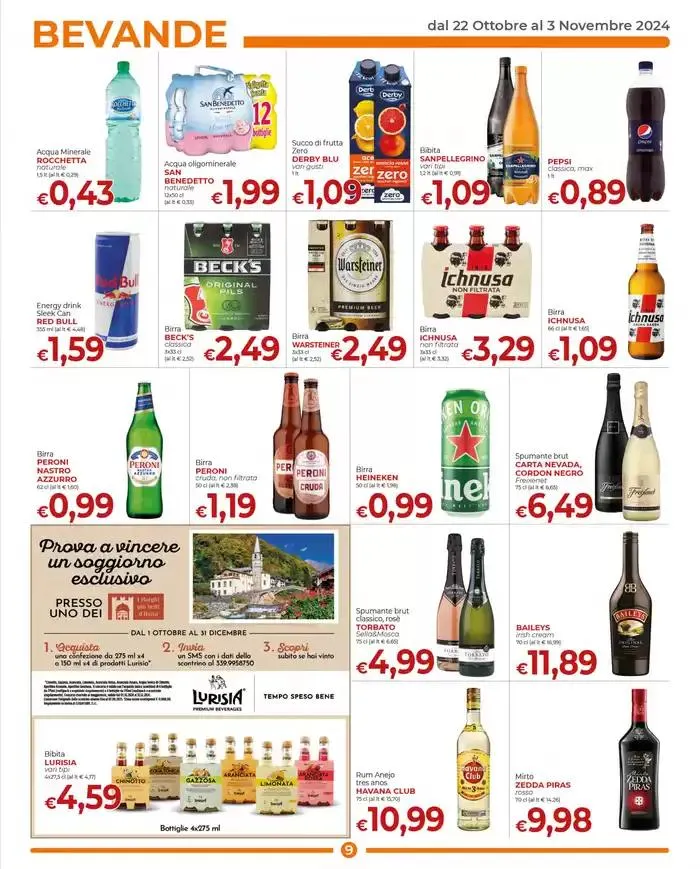 Promozione dal 22 ottobre al 3 Novembre 2024 da 21 ottobre a 3 novembre di 2024 - Pagina del volantino 9