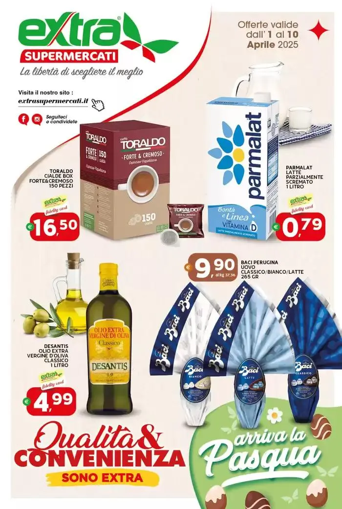 Arriva la Pasqua da 1 aprile a 10 aprile di 2025 - Pagina del volantino 1